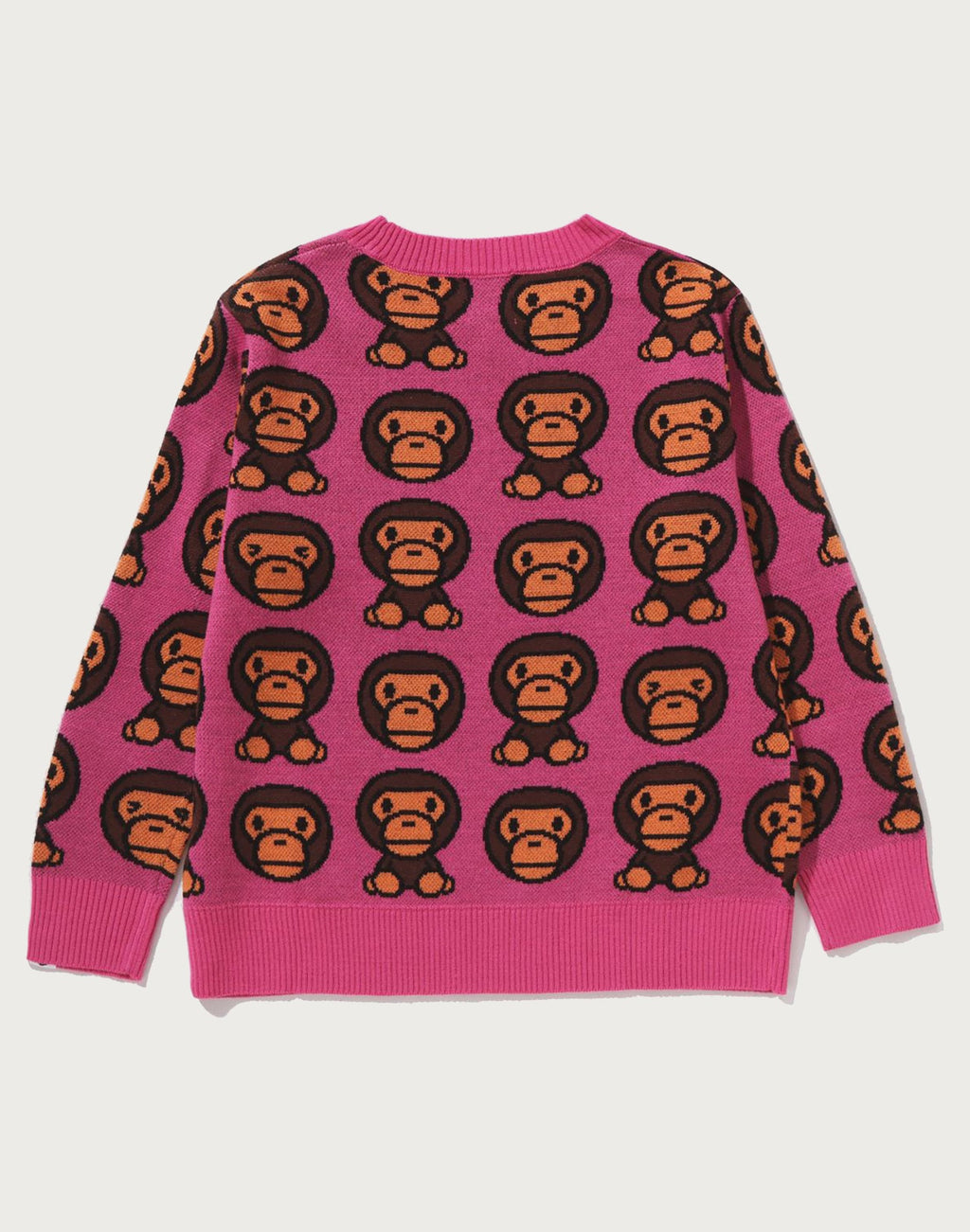 BABY MILO PATTERN KNIT SWEATER KIDS
