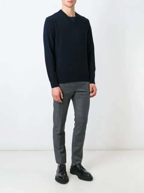 N.Peal 'The Burlington' V Neck jumper