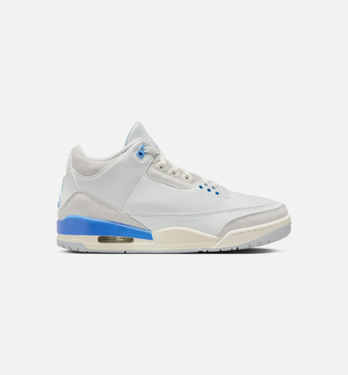 Air Jordan 3 Retro 'Lucky Shorts' - Men's Lifestyle Sneaker (Summit White/Hydrogen Blue/Legend Blue)