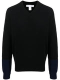 Comme Des Garçons Shirt V-neck long-sleeve jumper