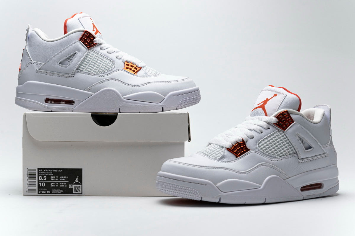 Jordan 4 Metallic Orange Reps Sneaker CT8527-118