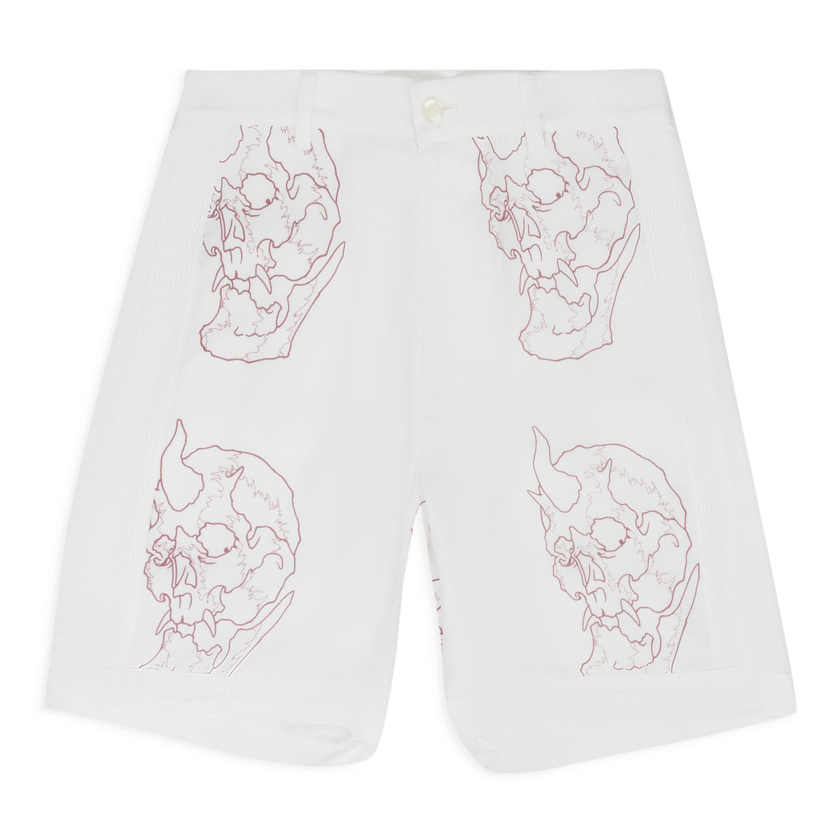 White 56 Tattoo Studio Cuba Shorts