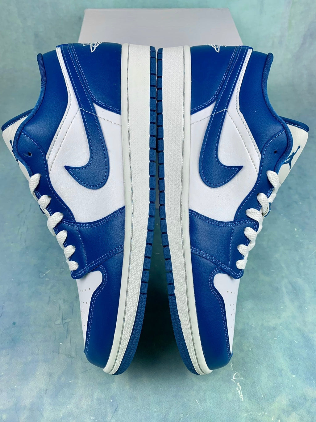 Air Jordan 1 Low Marina Blue Unisex Sneakers DC0774-114