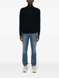 Orlebar Brown Lennard zip-up merino-wool jumper