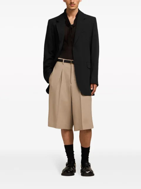 AMI Paris single-breasted virgin wool blazer