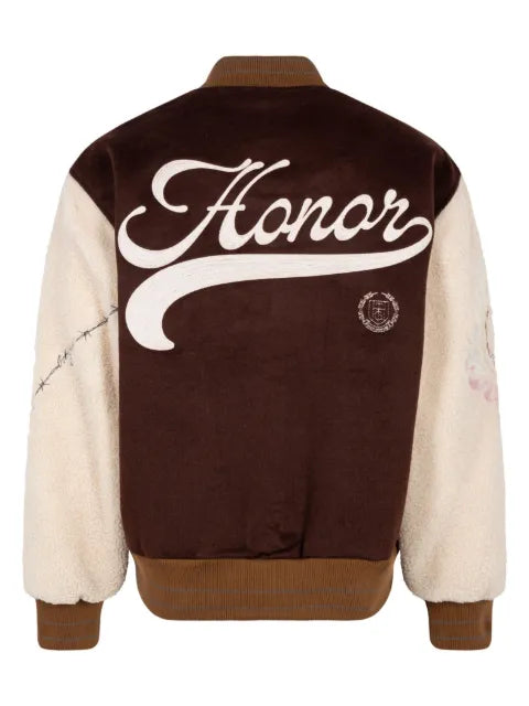 Honor The Gift Letterman varsity jacket