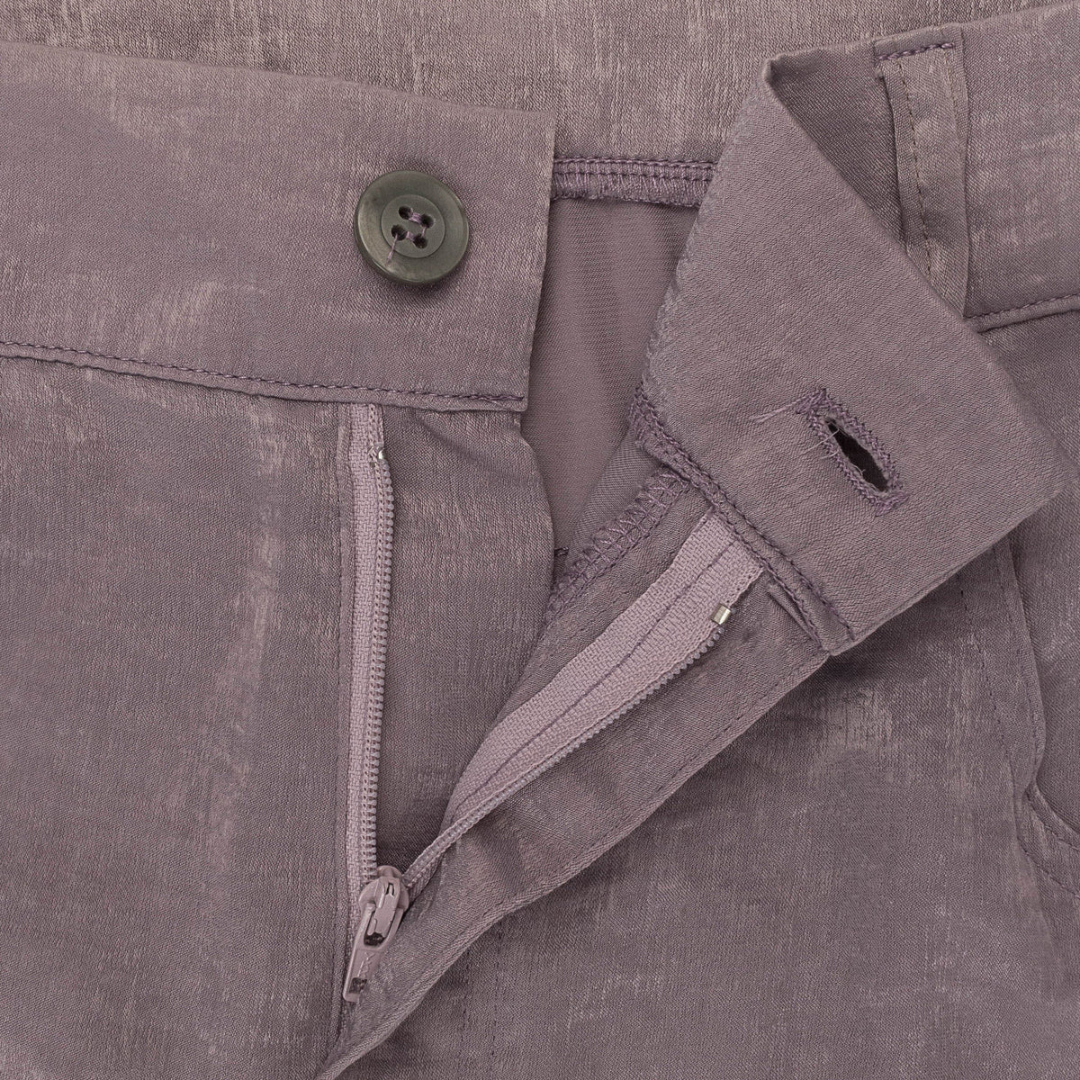 SATIN LAVENDER WOMEN'S STRAIGHT PANTS