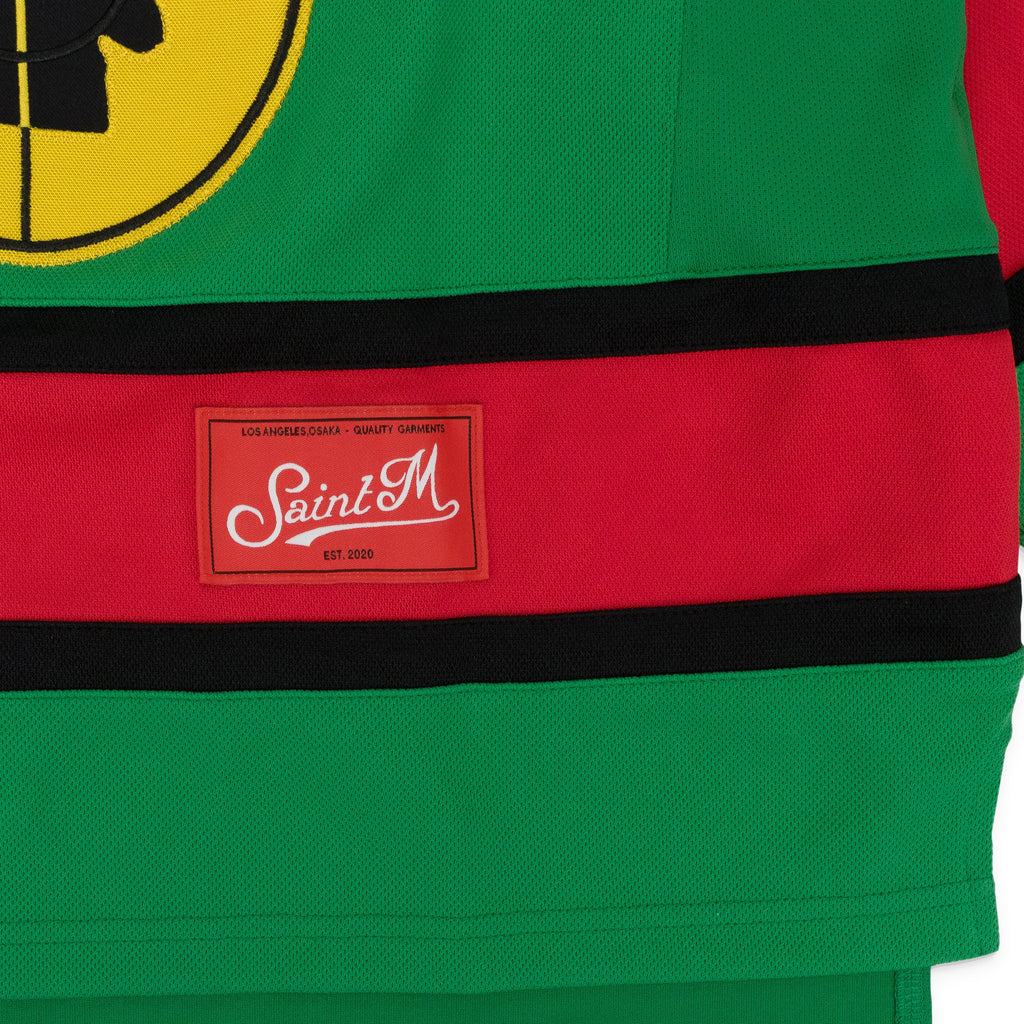 GREEN PUBLIC ENEMY GAME SWEATSHIRT