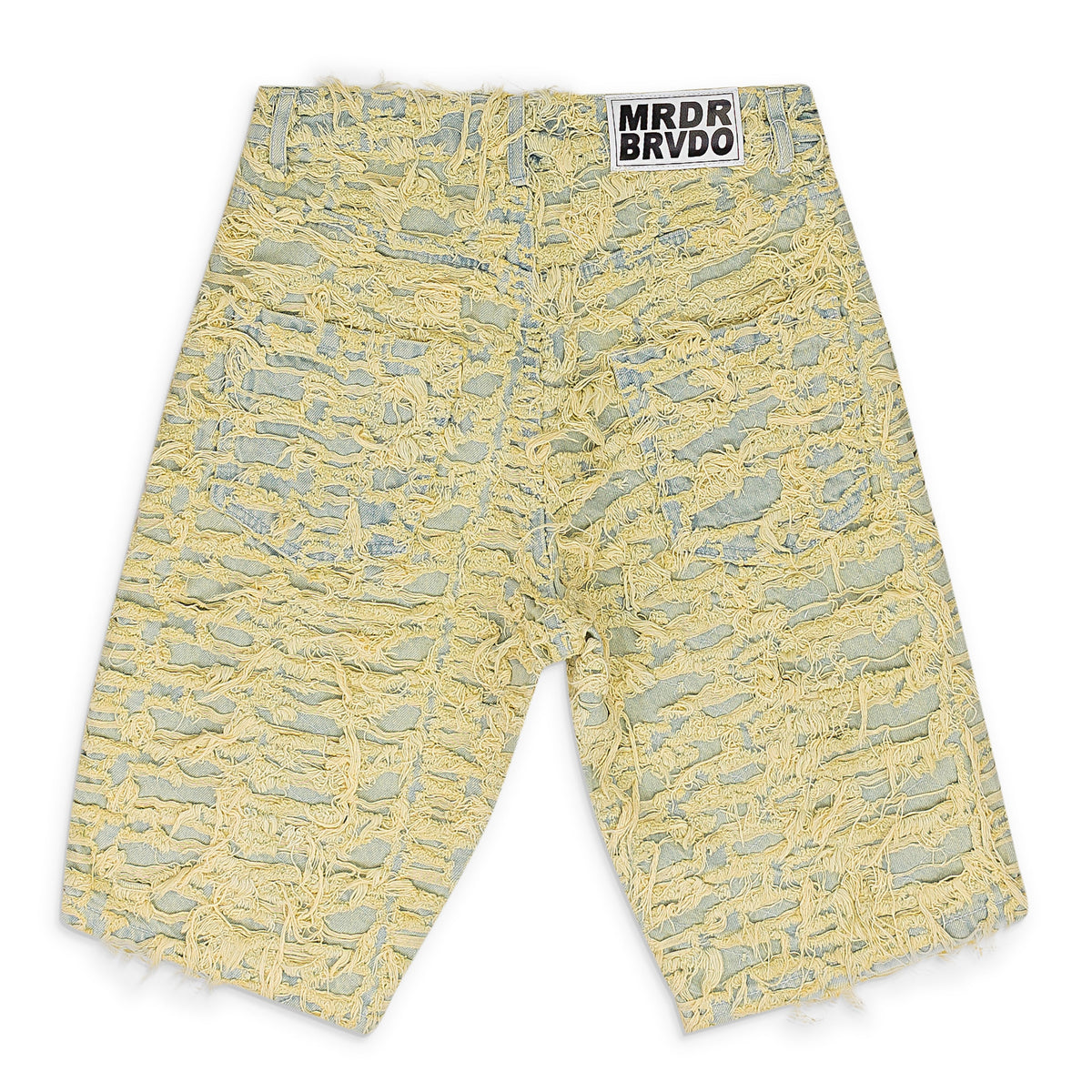GOLD HUSK DENIM SHORTS