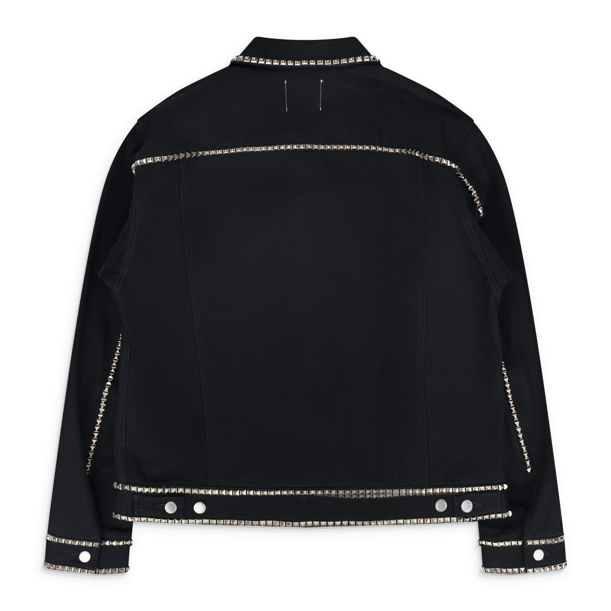 Black Studded Denim Jacket