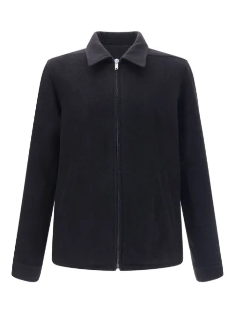 Rick Owens shirt jacket with a classic collar
