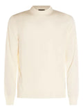 Zanone mock-neck ribbed sweater