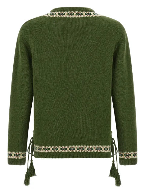 BODE jacquard fair-isle sweater