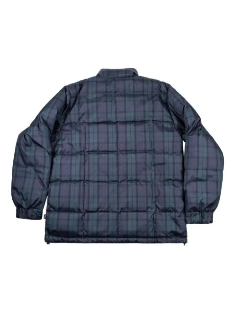 Stüssy plaid puffer shirt jacket