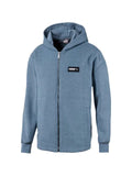 PUMA hooded zip t-shirt