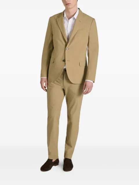 Incotex throat-latch blazer