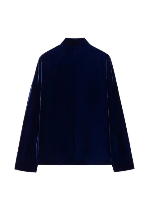 Shanghai Tang knot-button pocket jacket