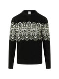 BOGNER Luci contrast-pattern sweater
