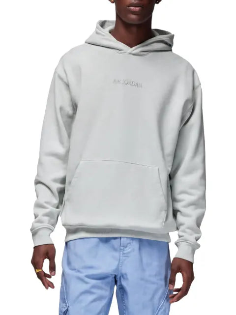 Jordan Wordmark embroidered-logo hoodie
