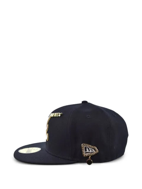 NEW ERA CAP Low Profile Atlanta Braves embroidered baseball cap