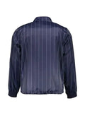 Gant pinstripe snap-button jacket