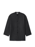 Fear Of God striped collarless jacket