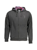 U.S. POLO ASSN. logo-embroidered zip-up hoodie