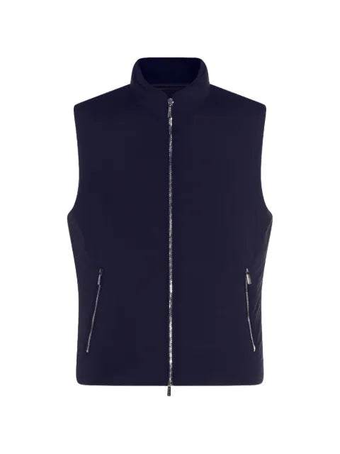 Moorer Uros-SKT padded zip-up gilet