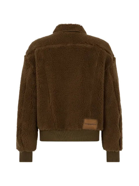 DSQUARED2 teddy oversized jean jacket