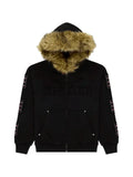 SP5DER Garibaldi studded logo hoodie