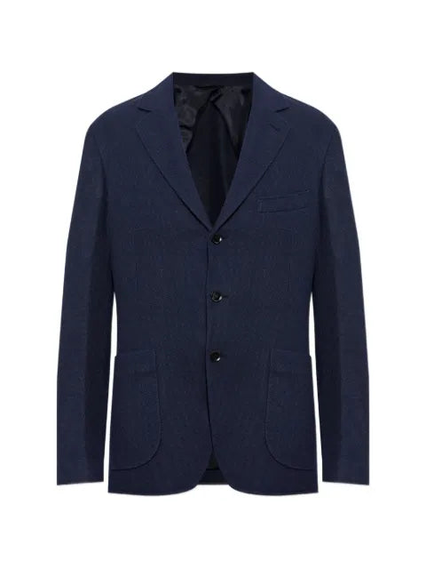 Brioni notched-lapel single-breasted blazer