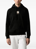 Alpha Industries logo-print drawstring hoodie
