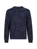 ETRO geometric-pattern wool sweater