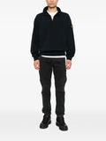Stone Island Felpa quarter-zip logo-patch sweater