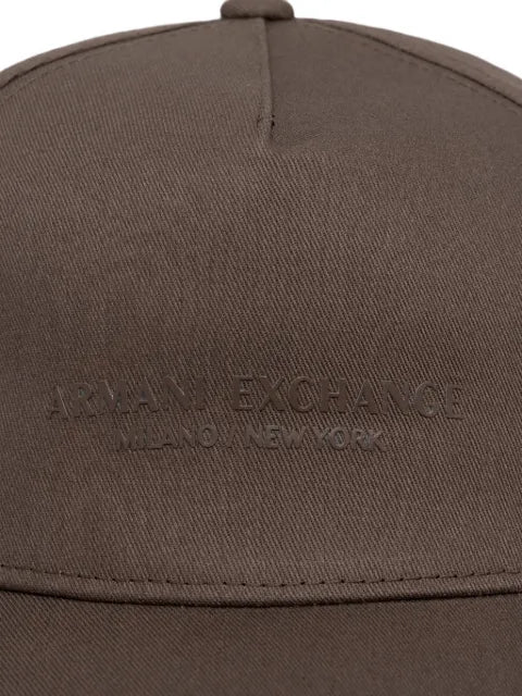 Armani Exchange logo-embroidered baseball cap