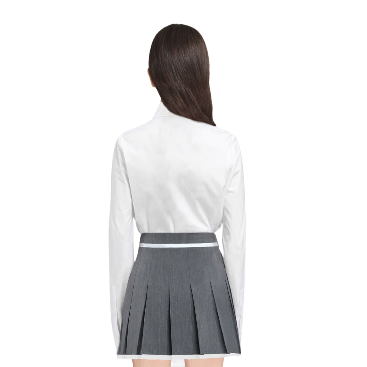 Women's Drawstring Pleated Mini Skirt | Thom Browne