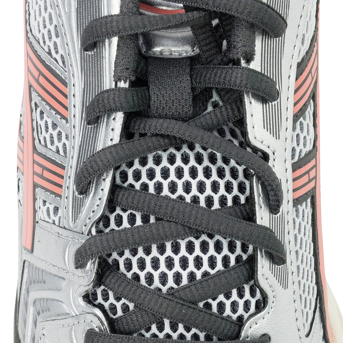 White / Silver / Papaya Gel-Kayano 14 Sneaker