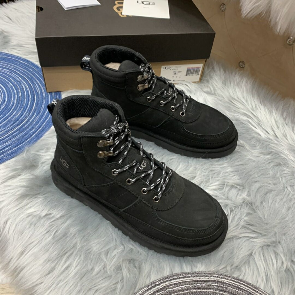 Black Men’s Casual Lace-Up Sneakers — New Arrival | In Stock