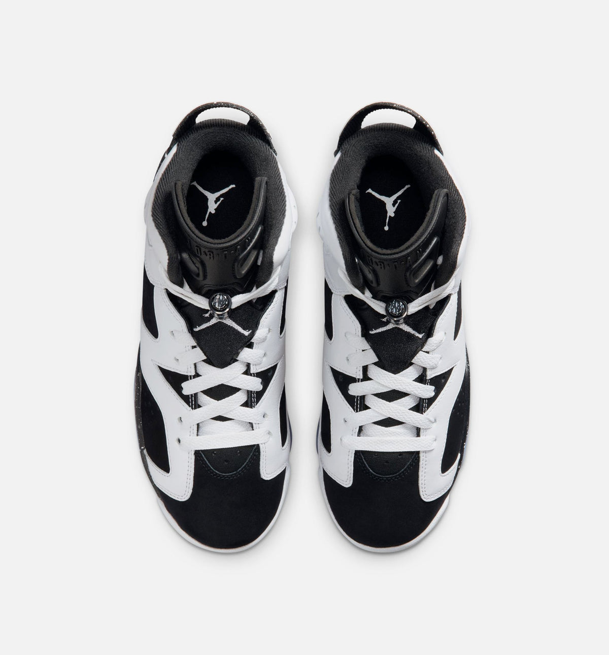Air Jordan 6 Retro 'Black and White' Grade School - Black/White