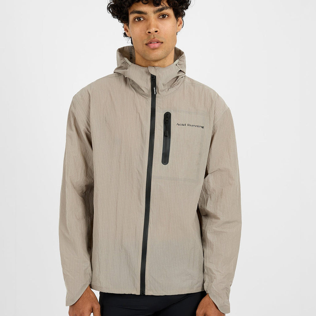 Acid Running Men's Lightweight Running Jacket: Riverstone