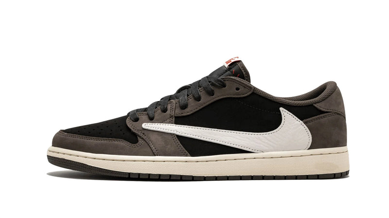 Travis Scott x Air Jordan 1 Low OG – Cactus Jack Collab in Neutral Olive & Sail with Reverse Swoosh