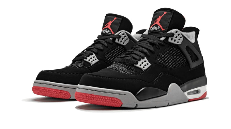 Air Jordan 4 Retro 'Bred' 2019 Men's & Women's Sneakers