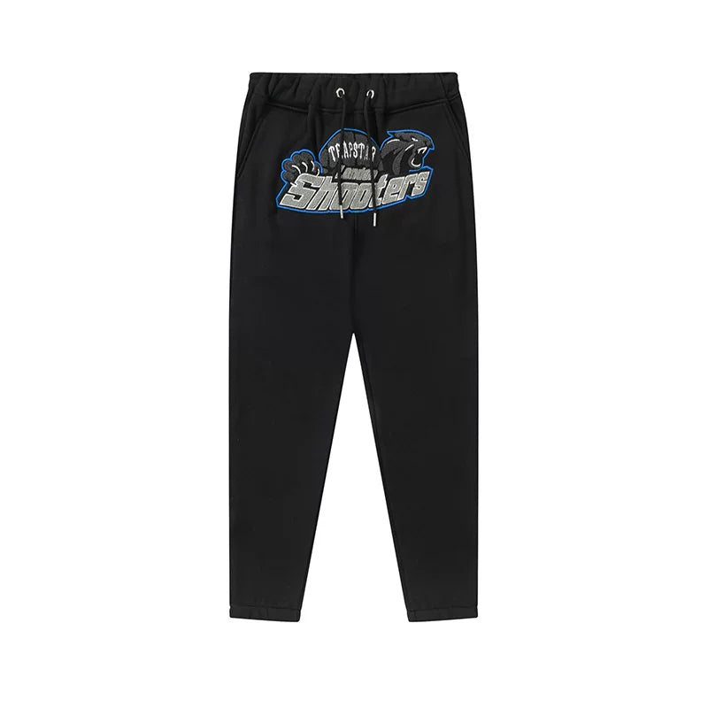 Trapstar London Shooters Panther Black Jogger Pants