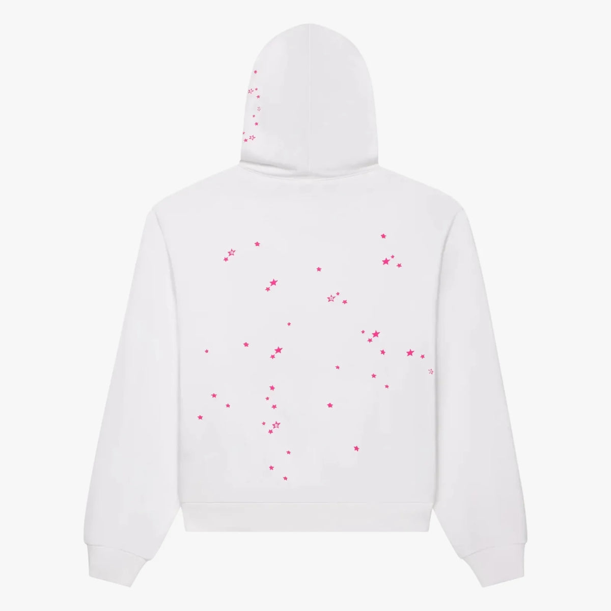 Sp5der FRACTURED LOGO HOODIE White