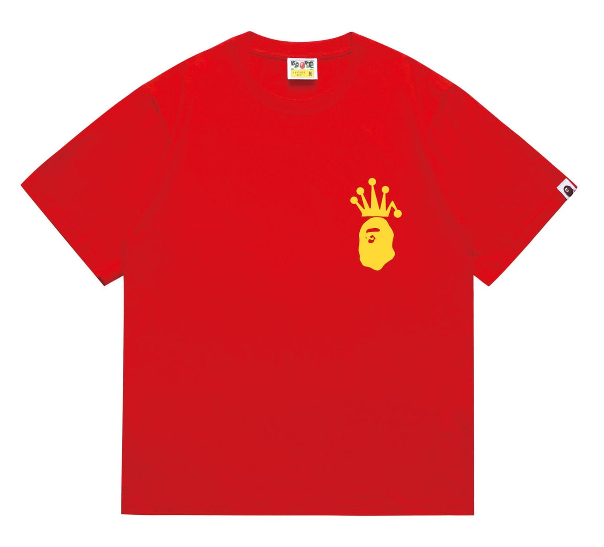 BAPE Crowned Ape Back Graphic Short-Sleeve T-Shirt