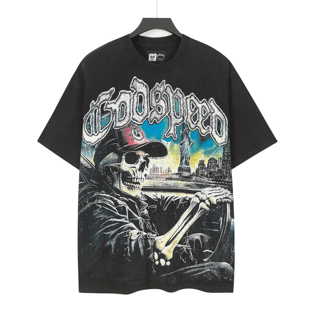 Godspeed Skull City Graphic T-Shirt
