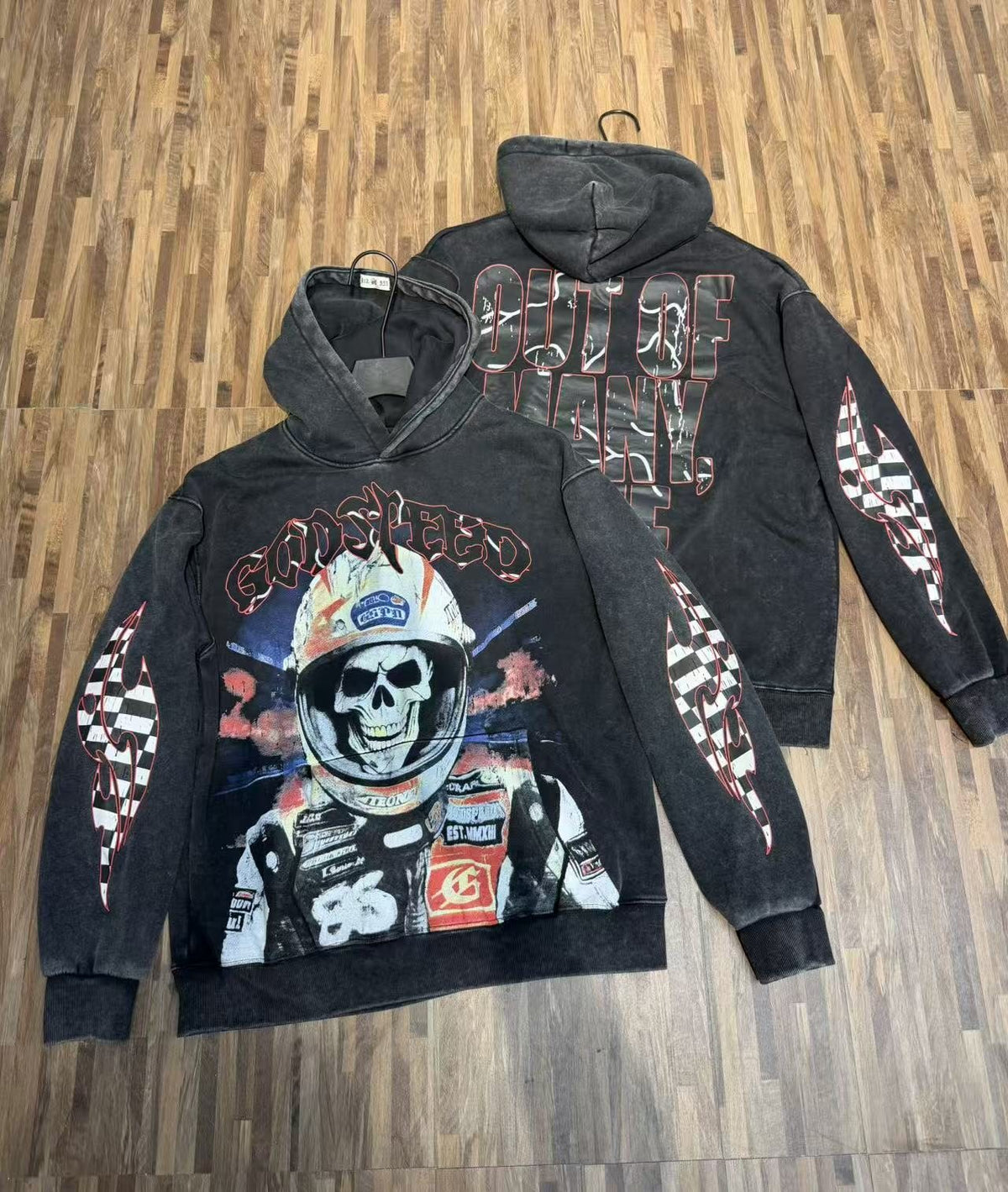 Godspeed Washed Rock Graphic Hoodie