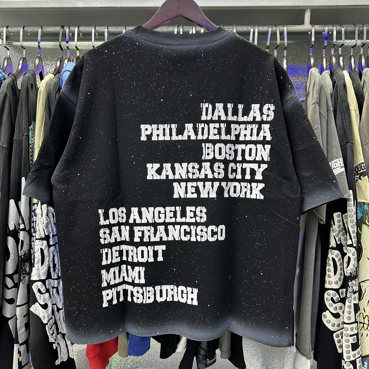 BKYS Revival Football & City List Graphic T-Shirt