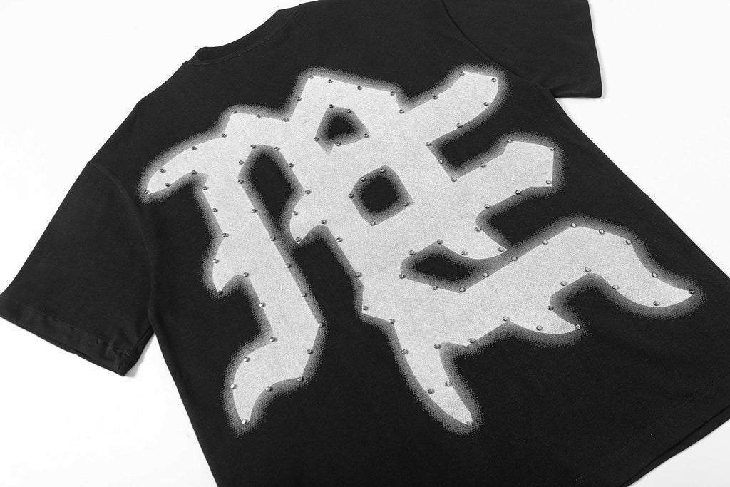 MIXED EMOTION Never Die Graphic Short-Sleeve T-Shirt