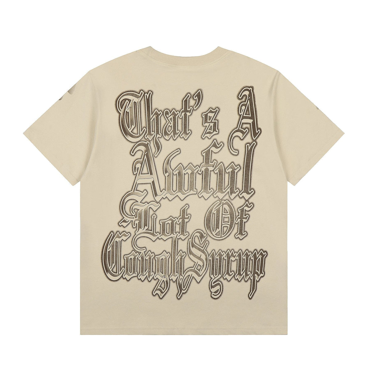 THAT'S A AWFUL LOT OF COUGH SYRUP Cherub Graphic T-Shirt